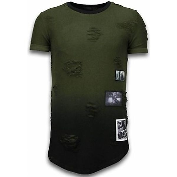Justing  T-Shirt Pictured Flare Effect Long Dual Ed günstig online kaufen
