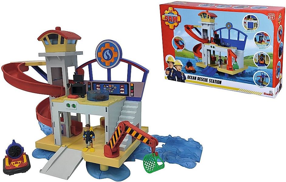 SIMBA Spiel-Gebäude Feuerwehrmann Sam, Neue Wasserwacht, mit Sound günstig online kaufen