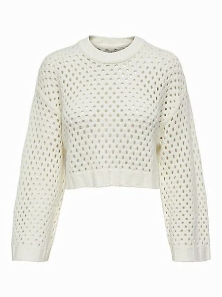 ONLY Strickpullover Only Damen Strick-Pullover Short - OnlSmilla Grobstrick günstig online kaufen