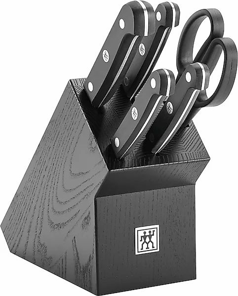 Zwilling Messerblock »Gourmet«, 6 tlg., Messerblock mit 4 Messern + 1 Scher günstig online kaufen