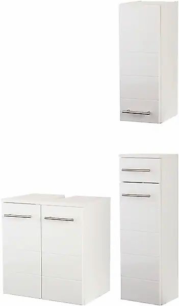 welltime Badmöbel-Set »Porto« 3 Stk. tlg. günstig online kaufen