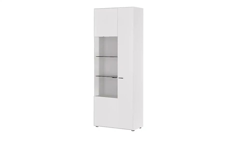 Jette Home Vitrine  Como ¦ weiß ¦ Maße (cm): B: 77 H: 206 T: 38.0 Schränke günstig online kaufen