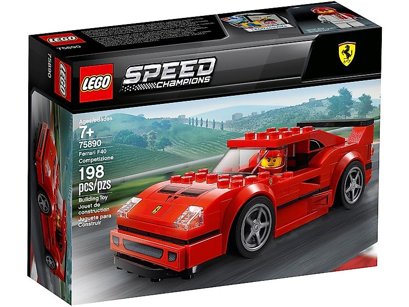 LEGO® LEGO® Speed Champions 75890 Ferrari F40 Competizione Konstruktionsspi günstig online kaufen