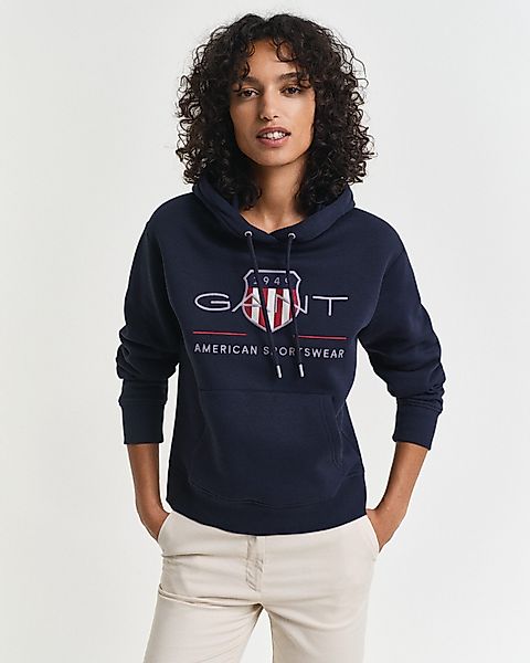 Gant Kapuzensweatshirt ARCHIVE SHIELD HOODIE Mit günstig online kaufen