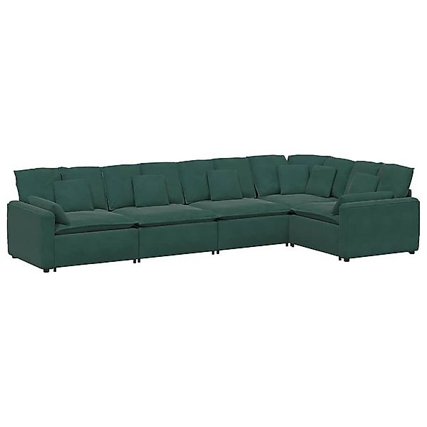 vidaXL Sofa Modulares Sofa mit Kissen günstig online kaufen