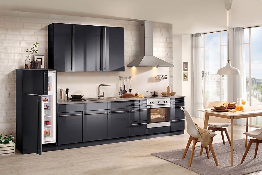 wiho Küchen Spülenschrank »Chicago«, 100 cm breit, inkl. Einbauspüle aus Ed günstig online kaufen