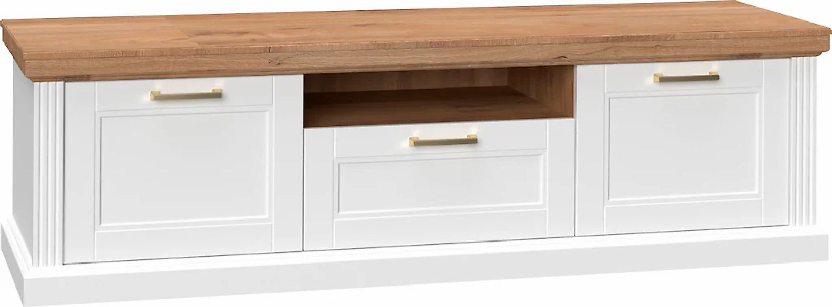 Home affaire TV-Board "Tara", (H/B/T): 52/151/54cm), lackiert mit wasserbas günstig online kaufen