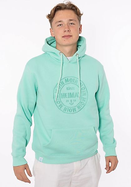Zwillingsherz Hoodie ""Heimat 2014"", mit Fronttaschen und Kordel günstig online kaufen