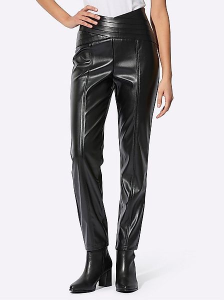 creation L Jerseyhose Lederimitathose . günstig online kaufen