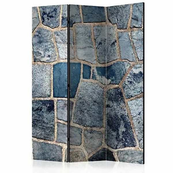 artgeist Paravent Sapphire Stone [Room Dividers] blau/beige Gr. 135 x 172 günstig online kaufen