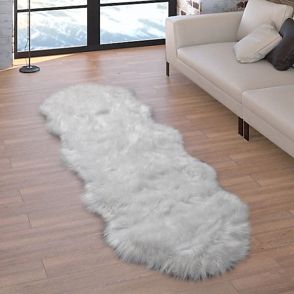 Paco Home Fellteppich »Playa 960«, fellförmig, 64 mm Höhe, Kunstfell, Floka günstig online kaufen