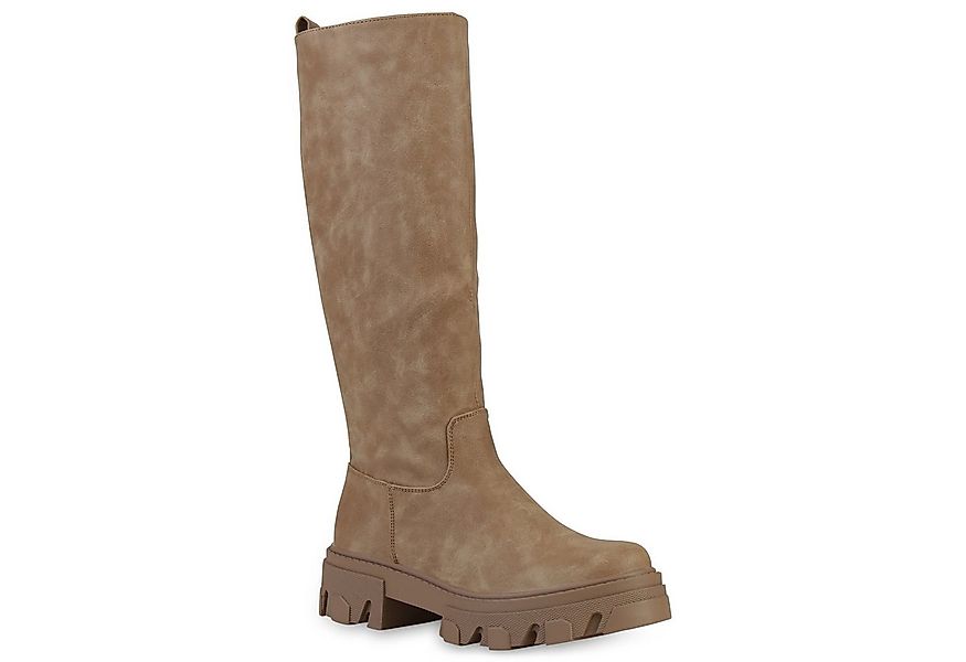 VAN HILL 837680 Plateaustiefel Damen Stiefel Plateaustiefel Blockabsatz Pro günstig online kaufen