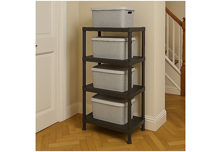 HTI-Living Standregal Regal Fritz, Stück 1-tlg., Regal mit 4 Böden Standreg günstig online kaufen