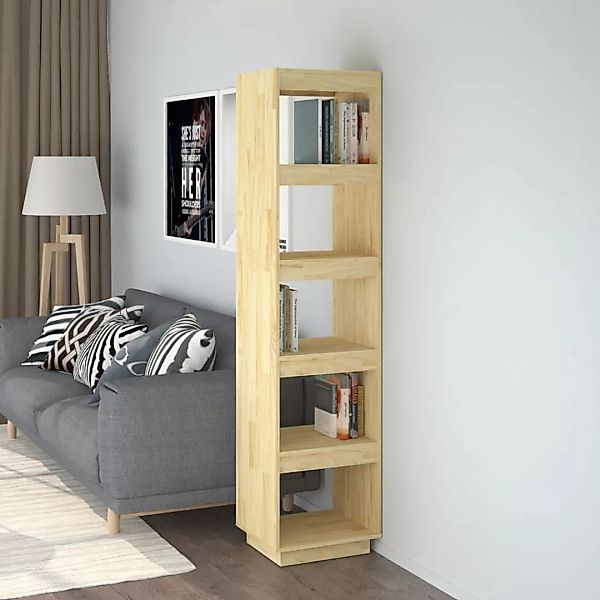Bücherregal/raumteiler 40x35x167 Cm Massivholz Kiefer günstig online kaufen