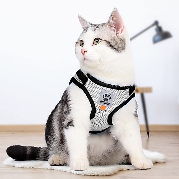BlingBin Katzen-Geschirr Katzengeschirr mit Leine Verstellbar günstig online kaufen