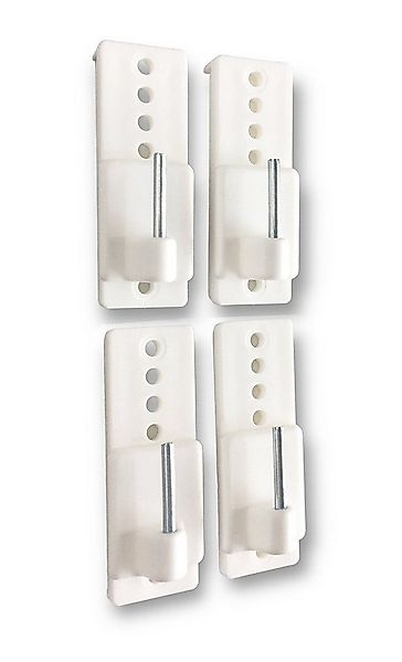 nodeko Gardinenhaken Scheibengardinenhaken mit Lochplatte, für Vitragenstan günstig online kaufen