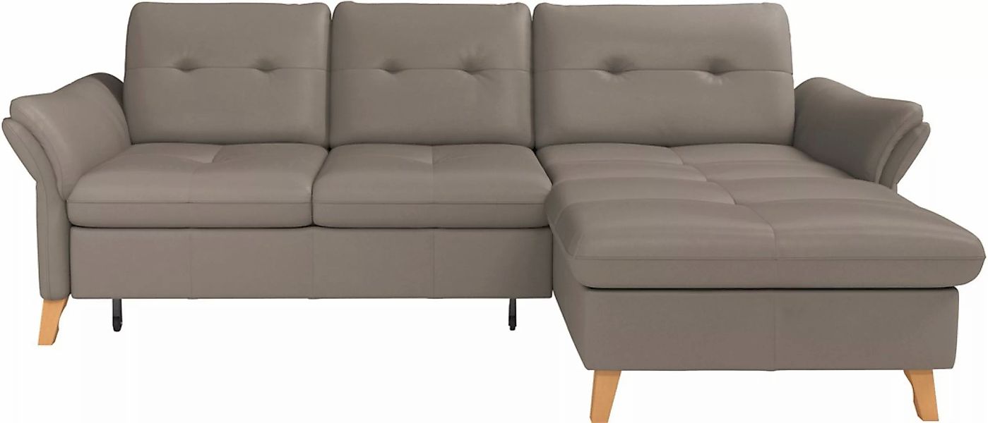 sit&more Ecksofa "Göteborg", Sitztiefenverstellung und Federkern, wahlweise günstig online kaufen