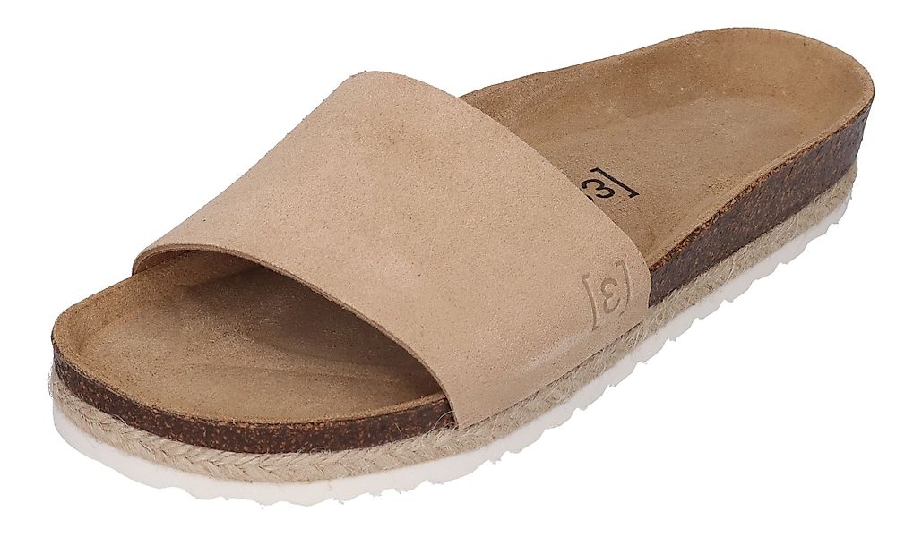 espadrij l´originale COPINE VELOUR Pantolette Beige günstig online kaufen