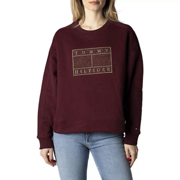 Tommy Hilfiger  Sweatshirt RLXD FLEECE LUREX C-NK SWEATSHIRT WW0WW33847 günstig online kaufen