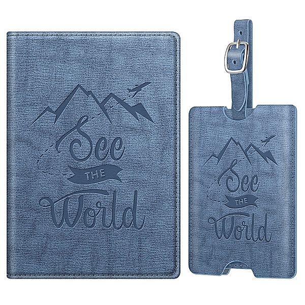 Fintie Mini Geldbörse Reisepasshülle und Gepäckanhänger günstig online kaufen