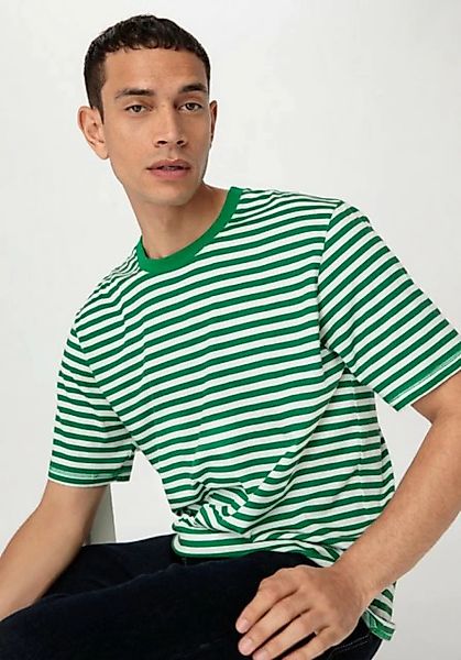 Hessnatur T-Shirt Streifen Relaxed aus reiner Bio-Baumwolle (1-tlg) günstig online kaufen