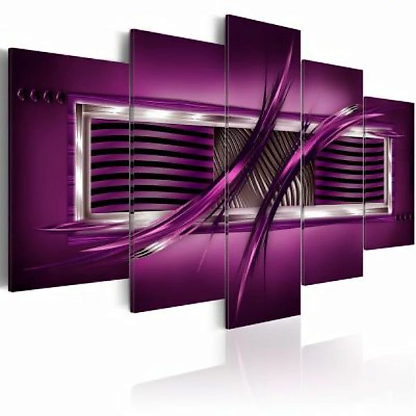 artgeist Wandbild Rhythm of purple mehrfarbig Gr. 200 x 100 günstig online kaufen