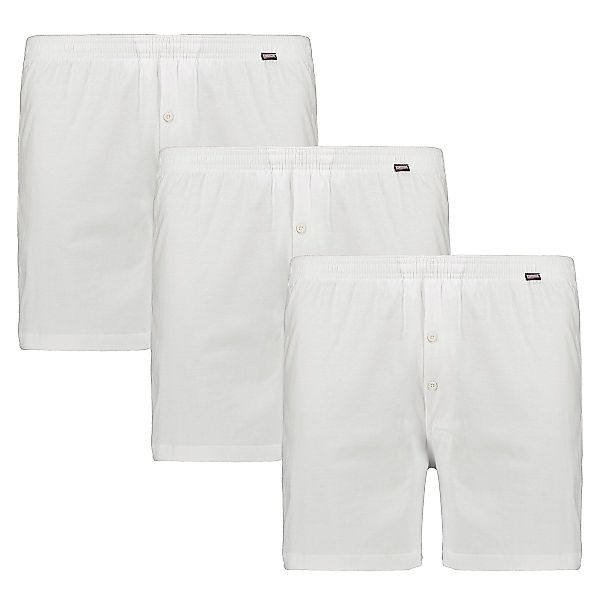 ADAMO 3er-Pack Boxershorts Farbe weiß Größe: 8 günstig online kaufen