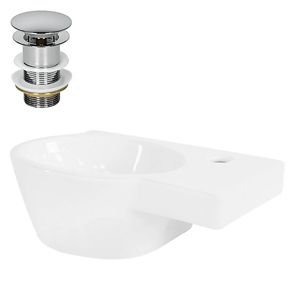 LuxeBath Waschbecken Aufsatzwaschbecken aus Keramik für günstig online kaufen