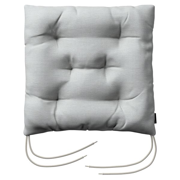 Stuhlkissen Thomas mit Bindeschnur, hellgrau, 38 x 38 x 8 cm, Outdoor Oasis günstig online kaufen