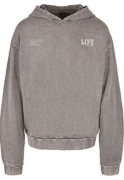 Merchcode Kapuzensweatshirt Merchcode Life Acid Washed günstig online kaufen