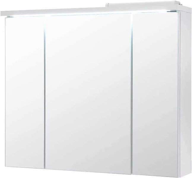 BASIC by Balculina Spiegelschrank "Pool, Badezimmerschrank BxHxT 80x68x21", günstig online kaufen