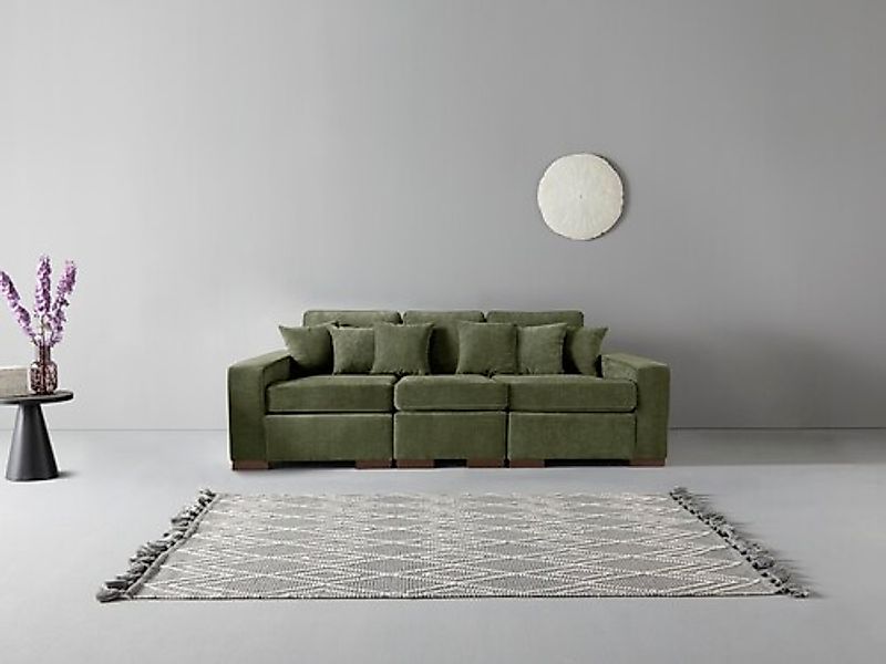 Home affaire 3-Sitzer »Skara« Lounge-Sofa mit Federkernpolsterung, in viele günstig online kaufen