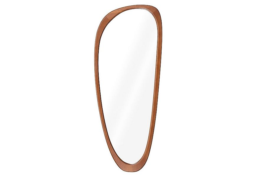 Navaris Wandspiegel Asymmetrischer Wandspiegel mit Holzrahmen - Deko Spiege günstig online kaufen