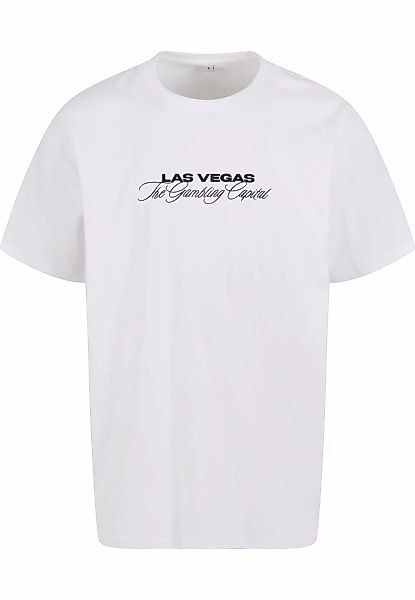 MisterTee T-Shirt "MisterTee Gambling Capital Oversize Tee" 1 Stk. tlg. günstig online kaufen