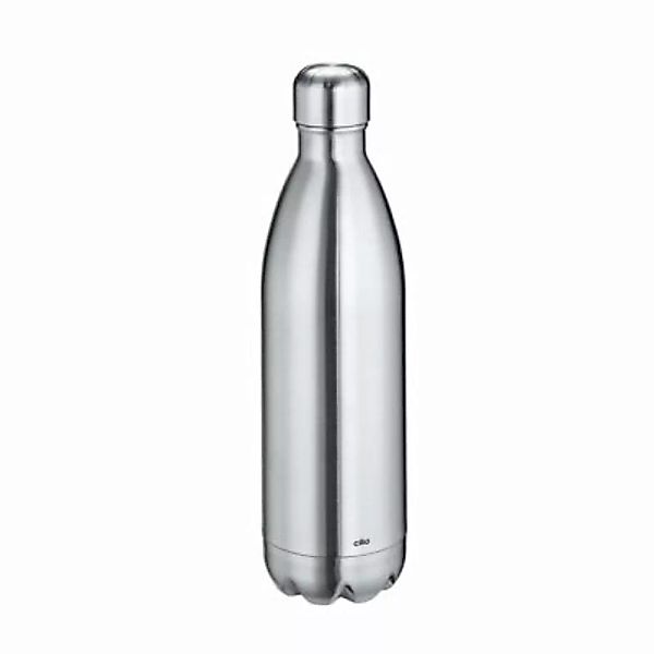 Cilio Isolierflasche ELEGANTE 1 Liter silber günstig online kaufen