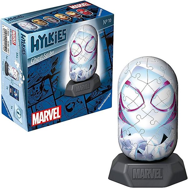 Ravensburger 3D-Puzzle Marvel Heroes, Hylkies Sammelfigur #10 Ghost Spider, günstig online kaufen