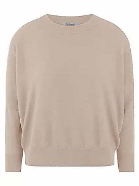 Rundhals-Pullover aus 100% SUPIMA-Baumwolle Peter Hahn beige günstig online kaufen