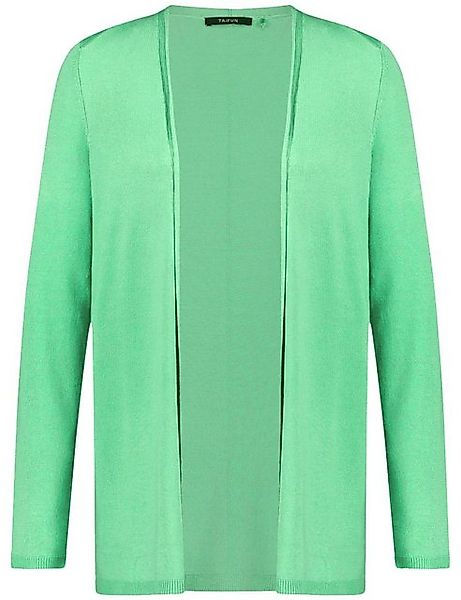 Taifun Strickjacke – Offener Cardigan in Unifarbe mit Langarm günstig online kaufen