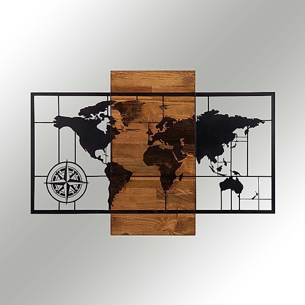 Wallity Wanddekoobjekt 100% METAL (Thickness: 1,2 günstig online kaufen