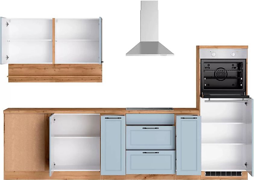 Kochstation Küche »KS-Lana«, Stellbreite 240/300 cm, wahlweise mit E-Geräte günstig online kaufen