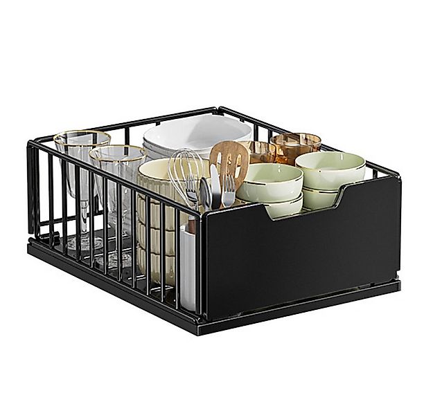 GarveeMore Küchenorganizer-Set Metall Ausziehbare Schubladen für Küchen Sch günstig online kaufen