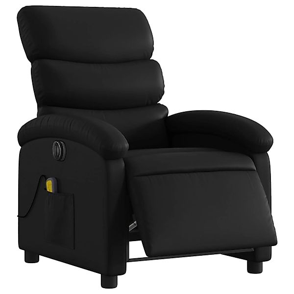 vidaXL Massagesessel Massagesessel Elektrisch Schwarz Kunstleder günstig online kaufen