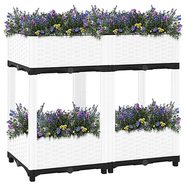 vidaXL Hochbeet 80x40x71 cm Polypropylen 1635065 günstig online kaufen