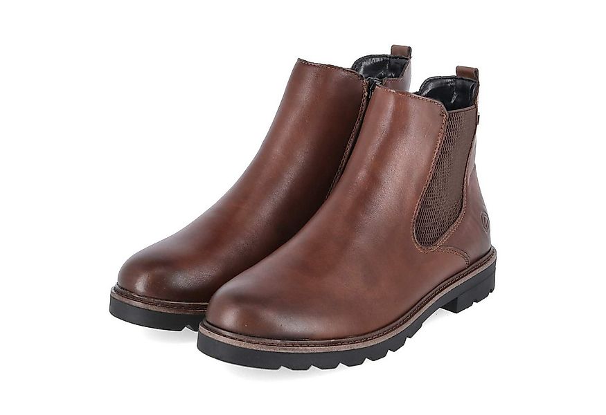 Remonte Remonte D2Q70-22 Damen Glattleder braun Schlupfstiefel günstig online kaufen