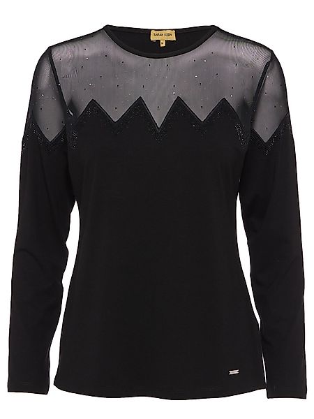 Sarah Kern Langarmshirt Longsleeve figurbetont mit günstig online kaufen