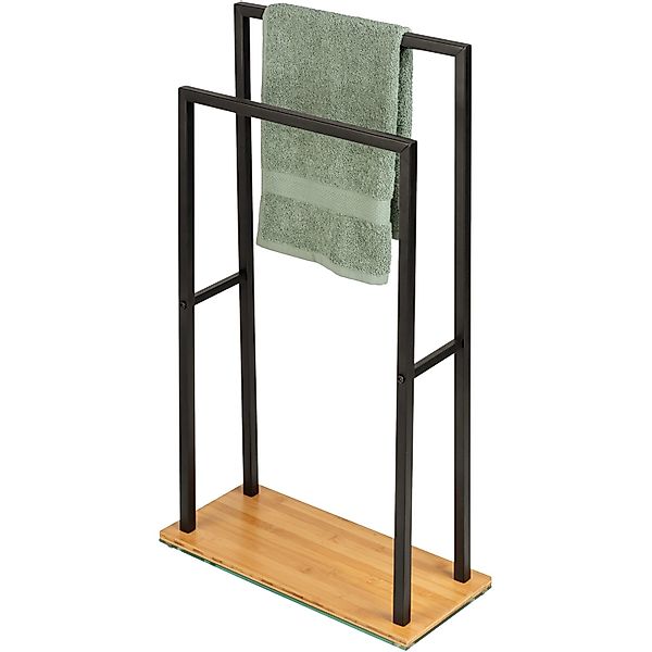 WENKO Handtuchständer Bambusa, BxTxH: 46x80x20 cm günstig online kaufen