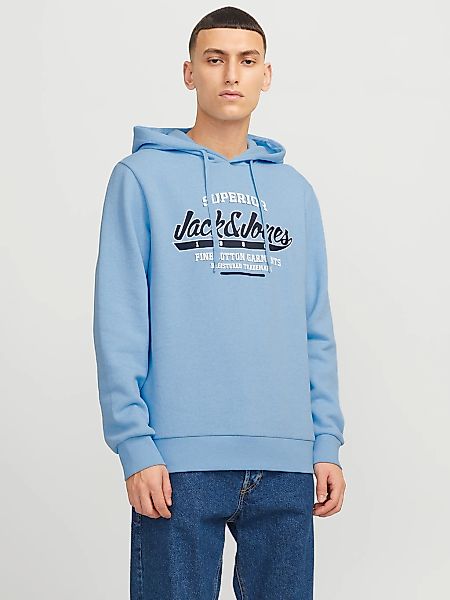 Jack & Jones Kapuzensweatshirt "JJELOGO SWEAT HOOD 2 COL 24/25 NOOS", mit L günstig online kaufen