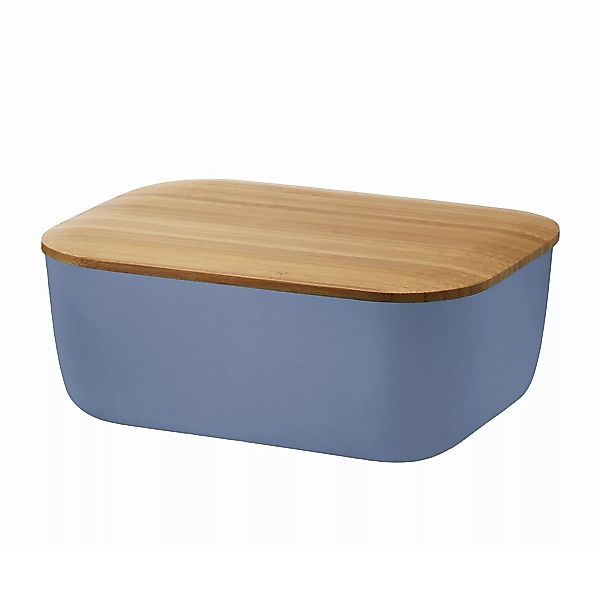 Stelton - Box-It Butterdose - dunkelblau/Melamin/Bambusdeckel/LxBxH 15,5x11 günstig online kaufen