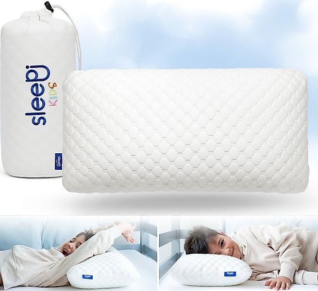 SLEEPI Kopfkissen Kids Cloud, Füllung: Schaumstoffwürfel, Bezug: Tencel®, R günstig online kaufen