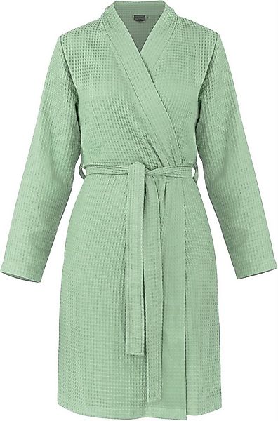 normani Bademantel Damen Morgenmantel aus Waffelpique Manisa, Viskose, Mit günstig online kaufen